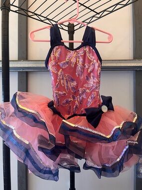 Weissman Pink and Navy Sequin Tutu